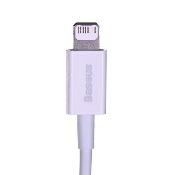 Baseus CALYS-A02 mobile phone cable White 1 m USB A Lightning | Techbox