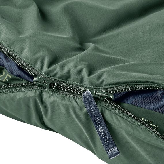 Deuter Orbit 0C/32F - 185 cm synthetic sleeping bag (Ivy/Ink) - Camping - Hobbies - Techbox