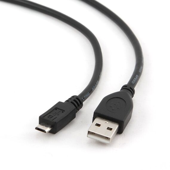 Gembird CCP-mUSB2-AMBM-6 USB cable 1.8 m USB 2.0 USB A Micro-USB B Black | Techbox