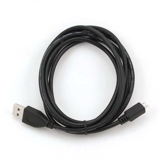 Gembird CCP-mUSB2-AMBM-6 USB cable 1.8 m USB 2.0 USB A Micro-USB B Black | Techbox