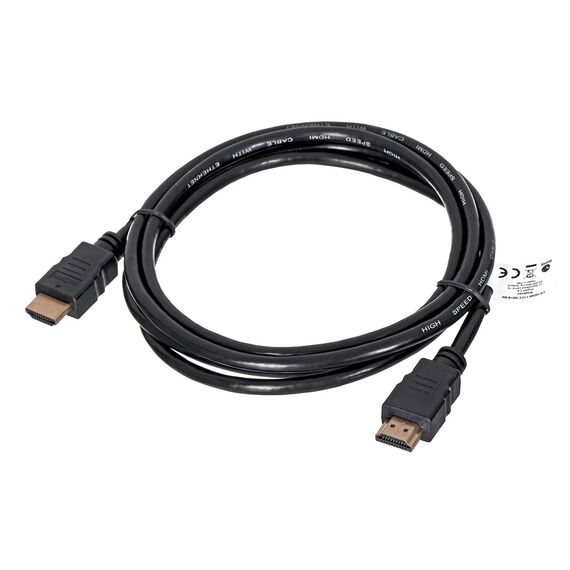 Lanberg CA-HDMI-11CC-0018-BK HDMI cable 1.8 m HDMI Type A (Standard) Black | Techbox
