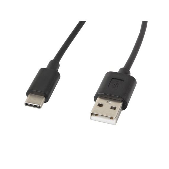 Lanberg CA-USBO-10CC-0018-BK USB cable 1.8 m USB 2.0 USB A USB C Black - USB Cables - Cables & Adapters - Techbox