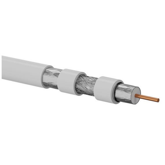 Trishield RG6 75 ohm coaxial cable | Techbox