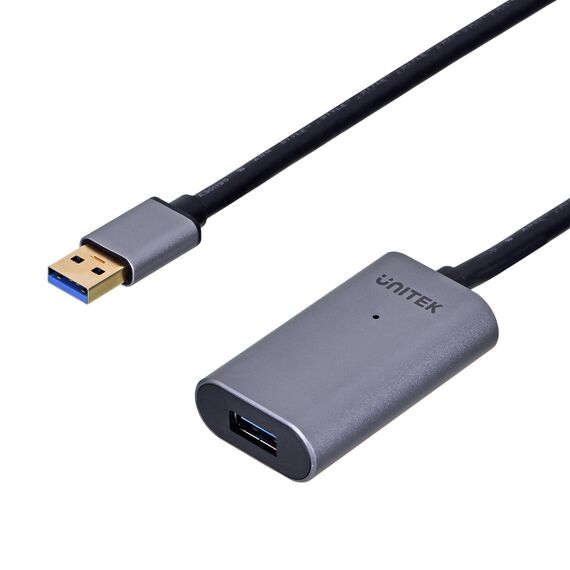 UNITEK Y-271 USB cable 5 m USB 2.0 USB A Grey - USB Cables - Cables & Adapters - Techbox