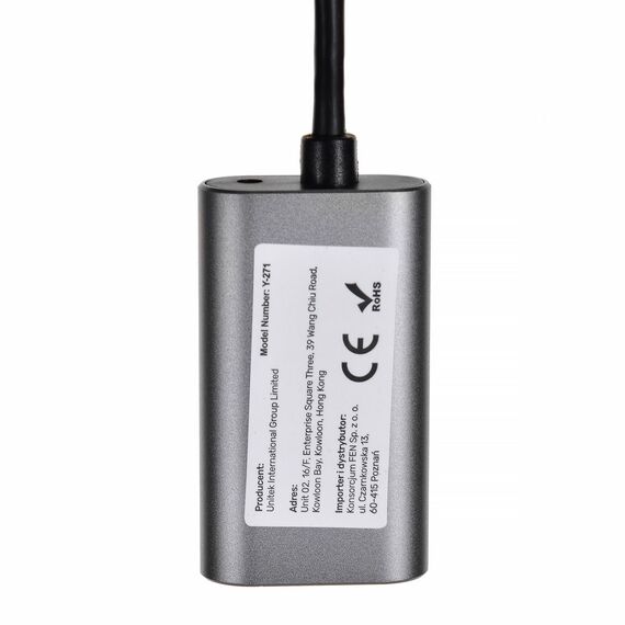 UNITEK Y-271 USB cable 5 m USB 2.0 USB A Grey - USB Cables - Cables & Adapters - Techbox