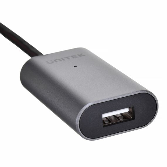 UNITEK Y-271 USB cable 5 m USB 2.0 USB A Grey - USB Cables - Cables & Adapters - Techbox