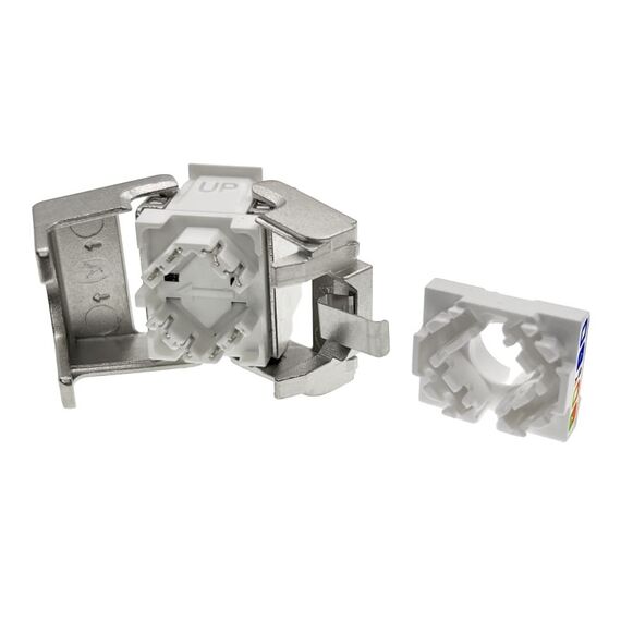 Alantec MB005-1 RJ45 toolless STP cat.6A PoE+ keystone module ALANTEC Plus - Enhanced transmission performance - Electricity - More Products - Techbox
