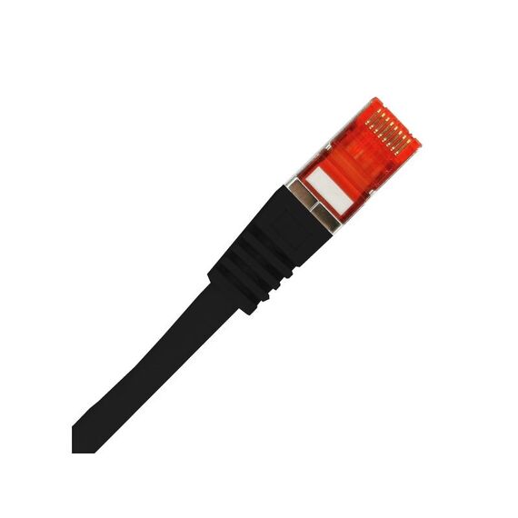 ALANTEC PATCH-CORD F/UTP CAT.6 PVC 1.0M BLACK - Network & Phone Cables - Cables & Adapters - Techbox