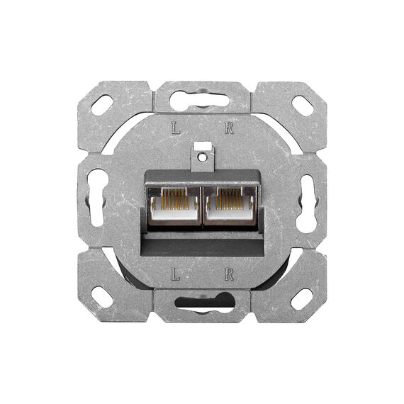 Digitus CAT 6, Class E, wall outlet, shielded, surface mount - Electricity - More Products - Techbox