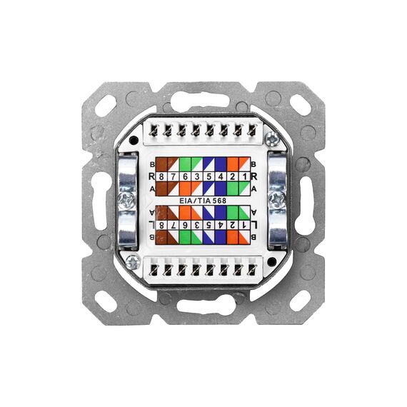 Digitus CAT 6, Class E, wall outlet, shielded, surface mount - Electricity - More Products - Techbox
