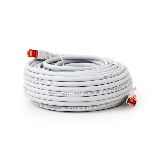 Gembird PP6A-LSZHCU-20M networking cable Grey Cat6a S/FTP (S-STP) | Techbox