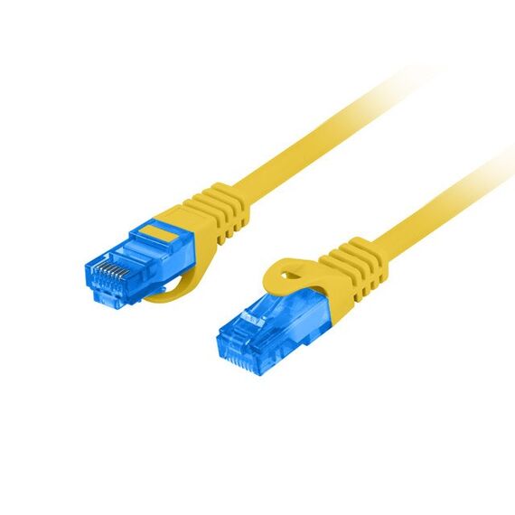 LANBERG PATCHCORD S/FTP CAT.6A 3M YELLOW LSZH | Techbox