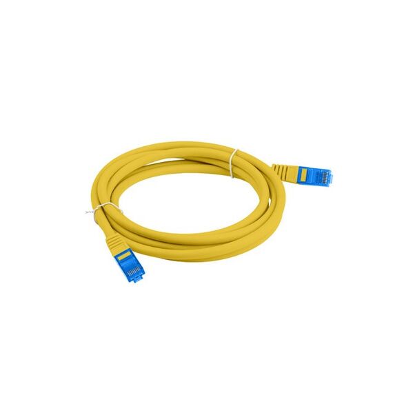 LANBERG PATCHCORD S/FTP CAT.6A 3M YELLOW LSZH | Techbox