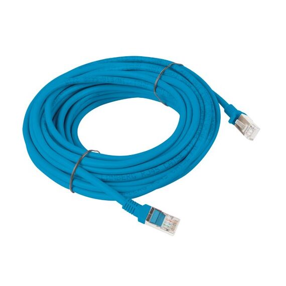 Lanberg Patchcord UTP Cat.5e 10m Blue PCU5-10CC-1000-B | Techbox