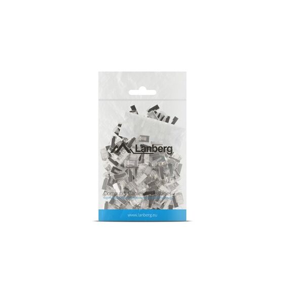 Lanberg PLS-6000 wire connector RJ-45 Stainless steel, Transparent | Techbox