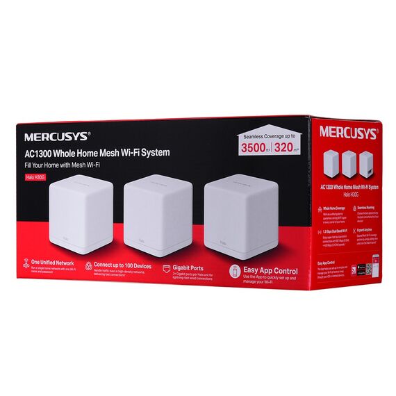 Mercusys AC1300 Whole Home Mesh Wi-Fi System | Techbox
