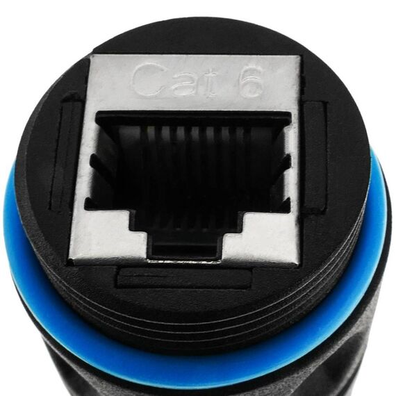 Techly IWP-MD C6-IP68T cable gender changer RJ-45 Black - Electricity - More Products - Techbox