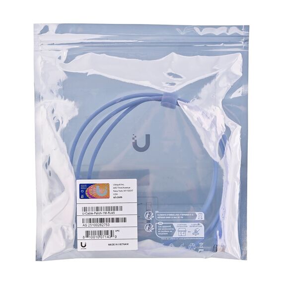 Ubiquiti UC-Patch-1M-RJ45 networking cable White Cat6 | Techbox