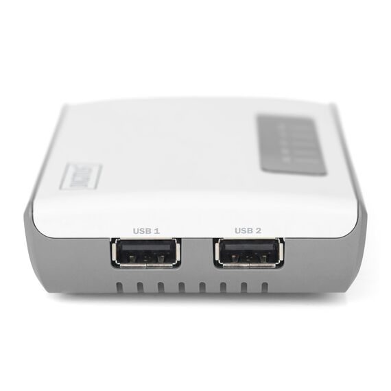 Digitus 2 Port USB 2.0 Wireless Multi-Functional Network Server, 300 Mbps - Network accessories - Network Devices - Techbox