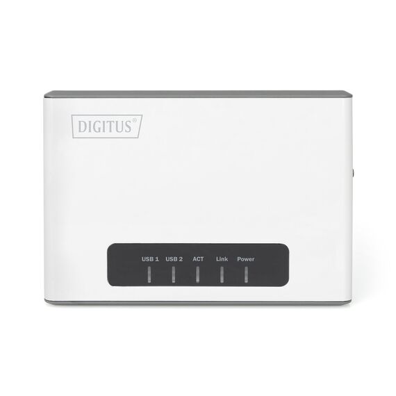 Digitus 2 Port USB 2.0 Wireless Multi-Functional Network Server, 300 Mbps - Network accessories - Network Devices - Techbox