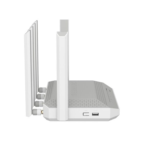 Keenetic Hero 5G (KN-4110) wireless router 2.5 Gigabit Ethernet Dual-band (2.4 GHz / 5 GHz) Grey, White - Modem & Routers - Network Devices - Techbox