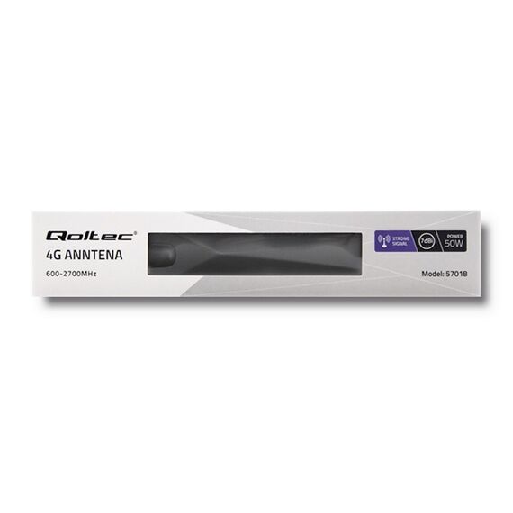 Qoltec 57018 4G LTE antenna omnidirectional | 7dBi | Indoor | Techbox
