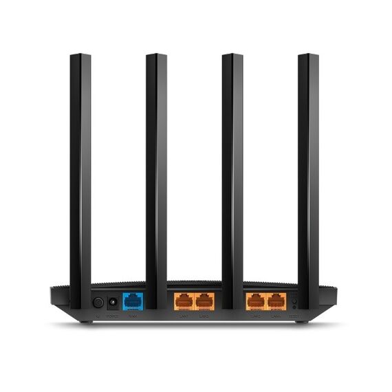 TP-LINK Archer C6 wireless router Fast Ethernet Dual-band (2.4 GHz / 5 GHz) White - Modem & Routers - Network Devices - Techbox