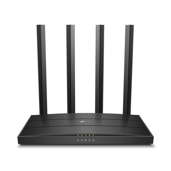 TP-Link Archer C80 wireless router Gigabit Ethernet Dual-band (2.4 GHz / 5 GHz) Black - Modem & Routers - Network Devices - Techbox