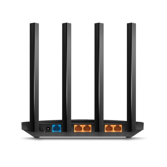 TP-Link Archer C80 wireless router Gigabit Ethernet Dual-band (2.4 GHz / 5 GHz) Black - Modem & Routers - Network Devices - Techbox
