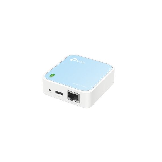 TP-LINK 300Mbps Wireless N Nano Router wireless router Fast Ethernet Single-band (2.4 GHz) Blue, White - Modem & Routers - Network Devices - Techbox