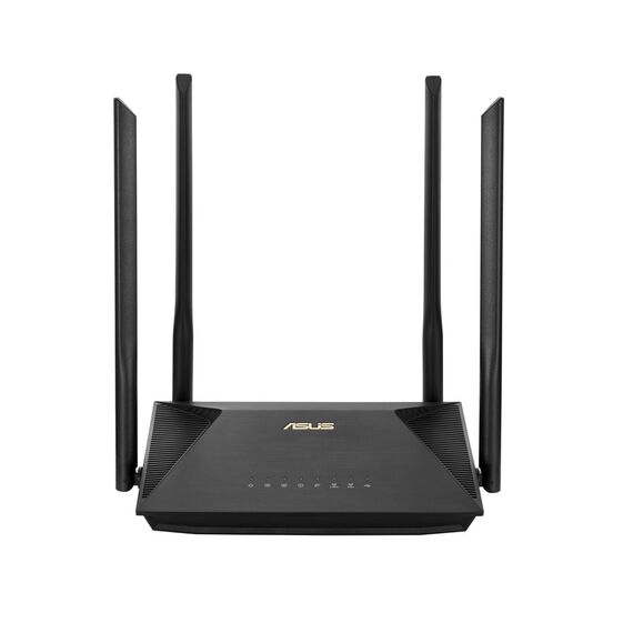 ASUS RT-AX53U wireless router Gigabit Ethernet Dual-band (2.4 GHz / 5 GHz) Black | Techbox