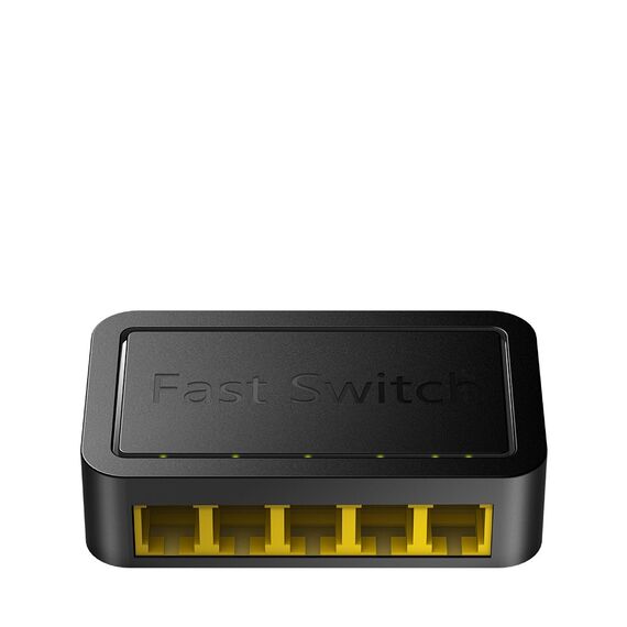 Cudy FS105D network switch Fast Ethernet (10/100) Black | Techbox