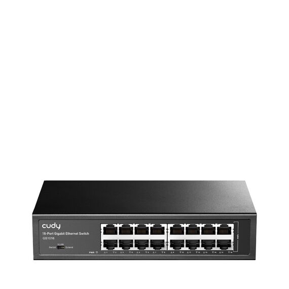 Cudy GS1016 network switch Gigabit Ethernet (10/100/1000) Black | Techbox