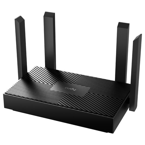 Cudy WR1500 wireless router Gigabit Ethernet Dual-band (2.4 GHz / 5 GHz) Black | Techbox