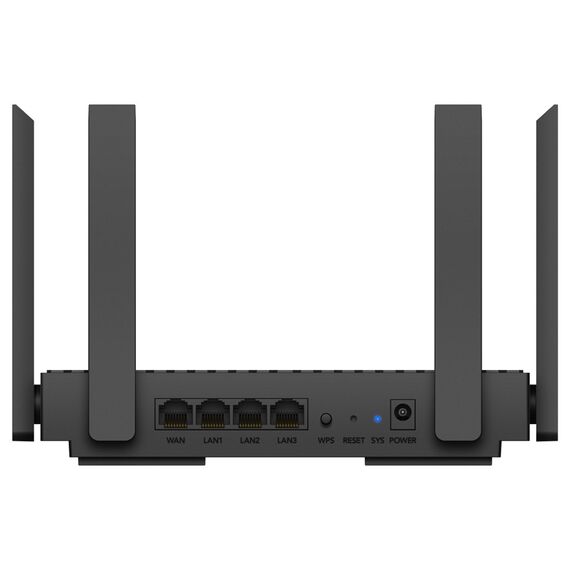 Cudy WR1500 wireless router Gigabit Ethernet Dual-band (2.4 GHz / 5 GHz) Black | Techbox