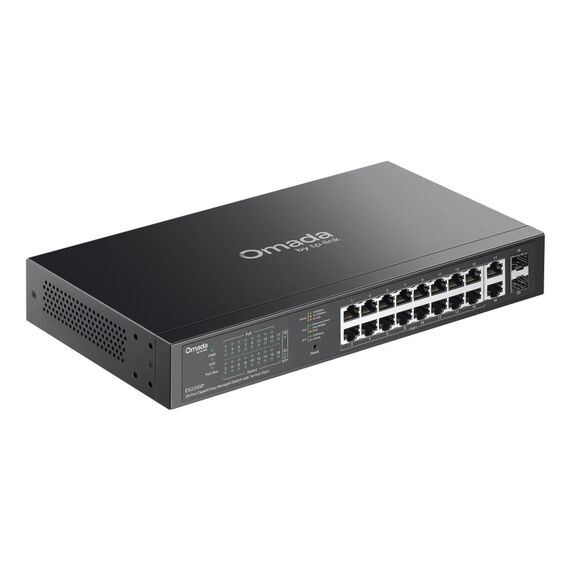 OMADA ES220GP network switch Managed Gigabit Ethernet (10/100/1000) Power over Ethernet (PoE) Black | Techbox