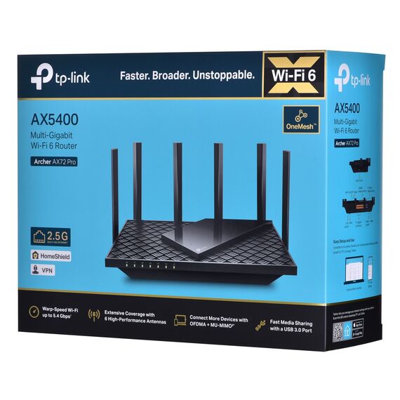 TP-Link Archer AX5400 Multi-Gigabit WiFi 6 Router | Techbox