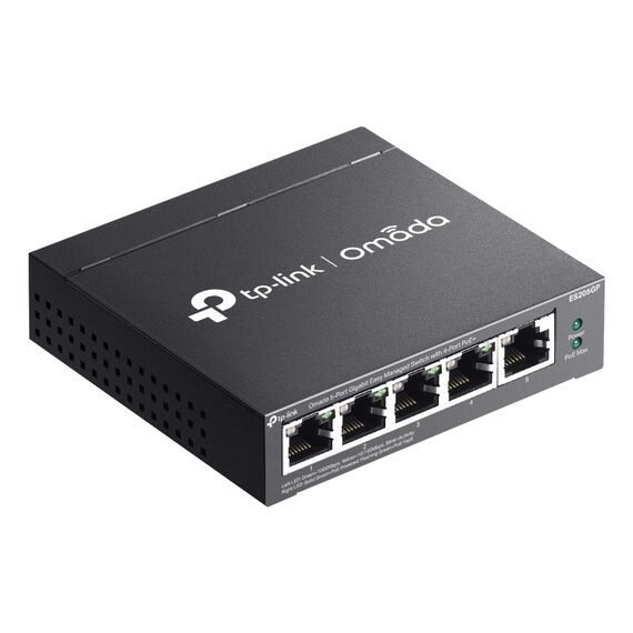 TP-Link Omada 5-Port Gigabit Easy Managed Switch with 4-Port PoE+ | Techbox