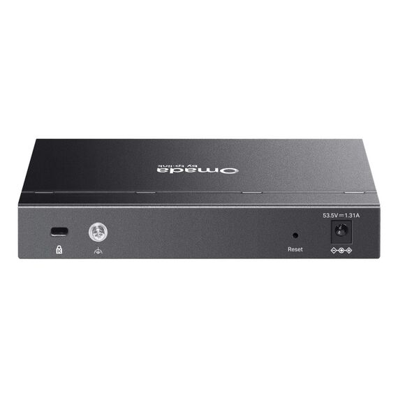 TP-Link Omada ES208GP network switch Managed L2 Gigabit Ethernet (10/100/1000) Power over Ethernet (PoE) DIN rail Black - Switches - Network Devices - Techbox