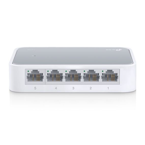 TP-LINK TL-SF1005D V15 network switch Managed Fast Ethernet (10/100) White - Switches - Network Devices - Techbox