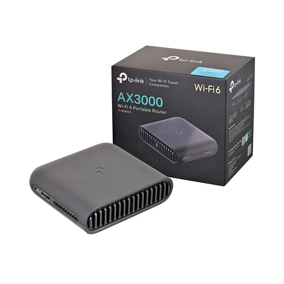 TP-Link TL-WR3002X wireless router Gigabit Ethernet Dual-band (2.4 GHz / 5 GHz) Black - Modem & Routers - Network Devices - Techbox