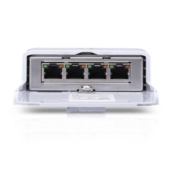 Ubiquiti NanoSwitch Gigabit Ethernet (10/100/1000) Power over Ethernet (PoE) White | Techbox