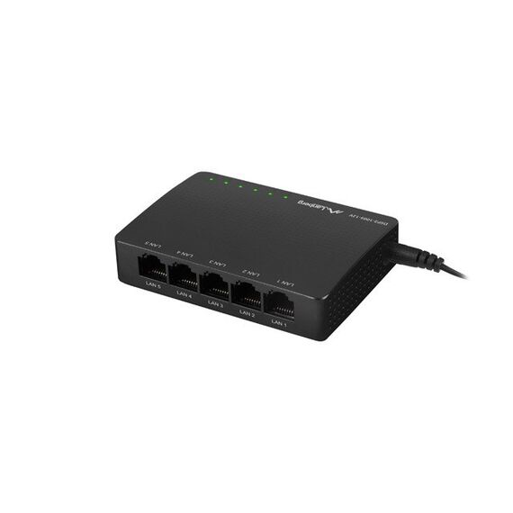 LANBERG SWITCH DSP2-1005-12V  (5-PORT, 12V, 1GB/S) - Switches - Network Devices - Techbox