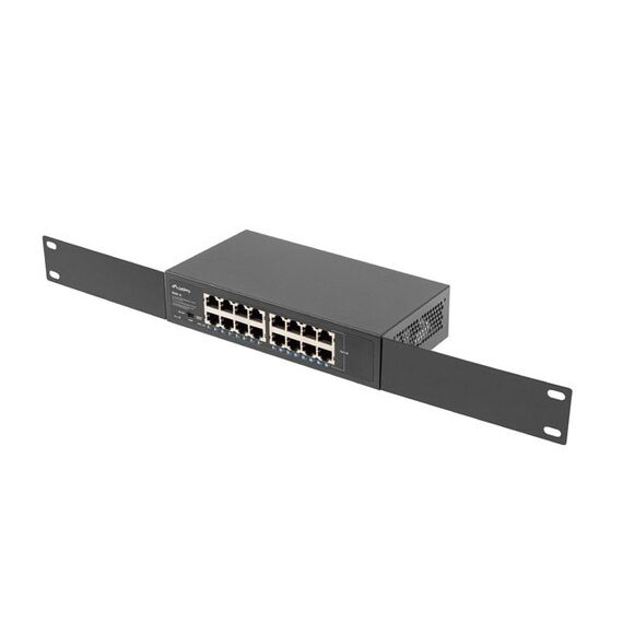Lanberg Switch RSGE-16 Rack 10"/19"  (16-port 1Gb) - Switches - Network Devices - Techbox