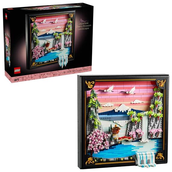 LEGO ART 31218 Japanese Cherry Blossom Landscape |  Techbox