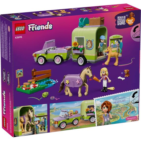 LEGO FRIENDS 42695 Horse and Baby Foal Trailer |  Techbox