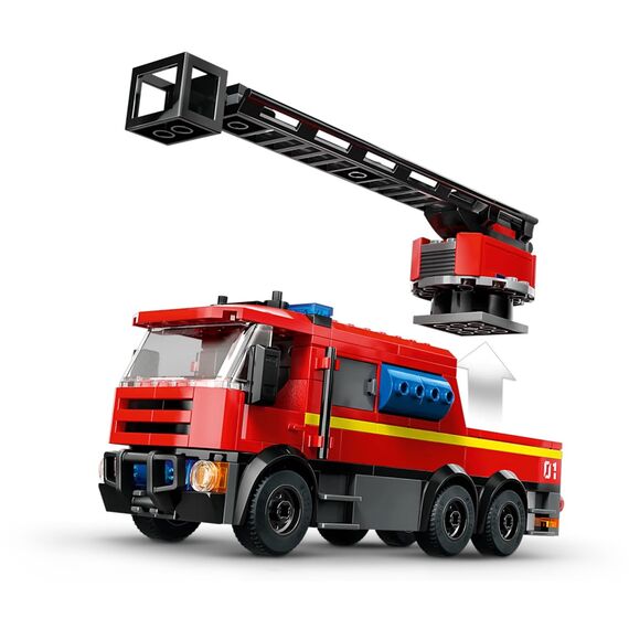 LEGO CITY 60414 FIRE STATION WITH FIRE TRUCK |  Techbox