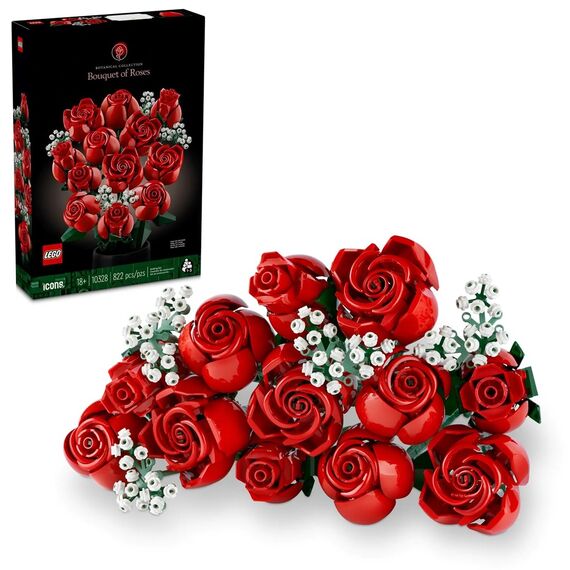 LEGO ICONS 10328 BOUQUET OF ROSES FLOWERS - Lego - Collectibles - Techbox