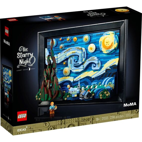 LEGO IDEAS 21333 THE STARRY NIGHT - VINCENT VAN GOGH |  Techbox