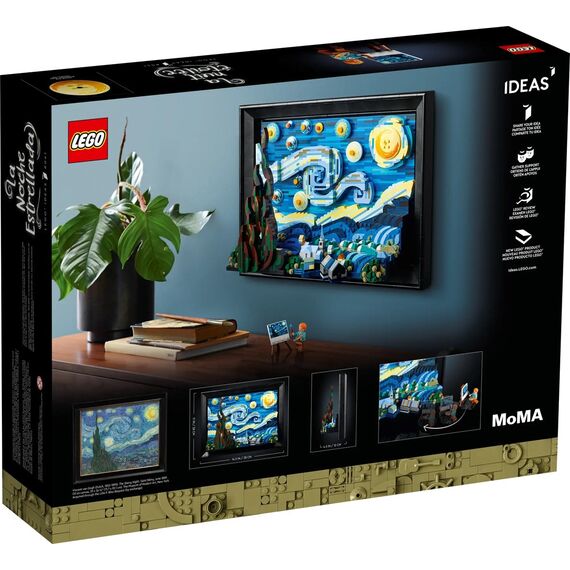 LEGO IDEAS 21333 THE STARRY NIGHT - VINCENT VAN GOGH |  Techbox